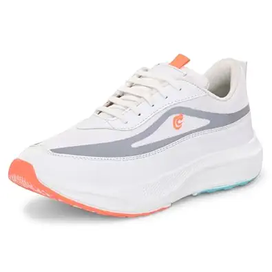 Centrino Casual Sneakers for Men | Shoes for Man Stylish | Lightweight Lace-Up Canvas Shoes with Cushioned Insole | Breathable Comfortable Walking Shoes | Anti-Skid Sole | Mens Shoes for Office Outings (6832)