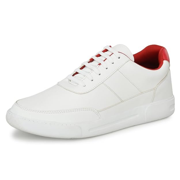 Centrino Canvas Shoes for Men Sneakers | Casual Shoes for Man Stylish | Lightweight Lace-Up Design with Cushioned Insole | Breathable Comfortable Walking Shoes | Anti-Skid Sole | Mens Sneaker Shoes (3211)