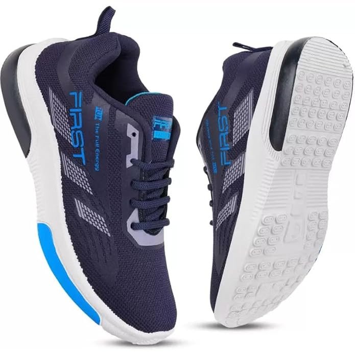 HOTSTYLE Fast Trendy Trainer Execellent Running Gear Lace-Ups Sporty Loafers for Men (White)