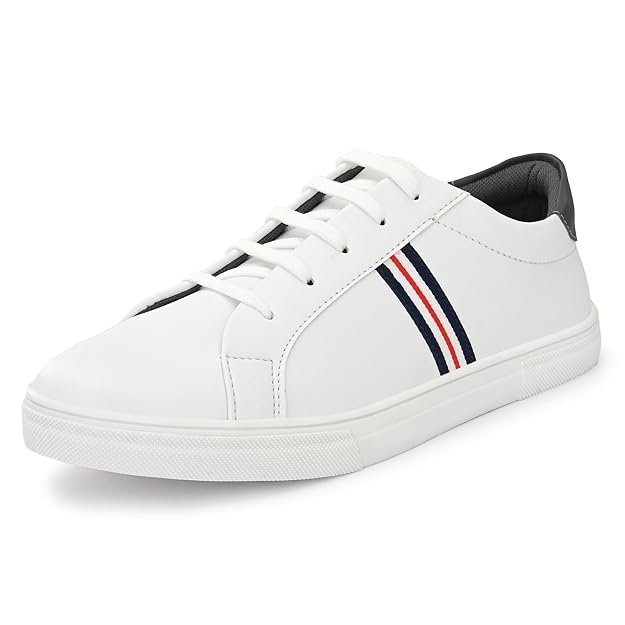 Centrino Walking Shoes for Men | Sneakers for Man Stylish | Casual Lightweight Lace-Up with Cushioned Insole | Breathable Comfortable Canvas Shoes | Anti-Skid Sole | Mens Sneaker Shoes for Daily Use (6311)