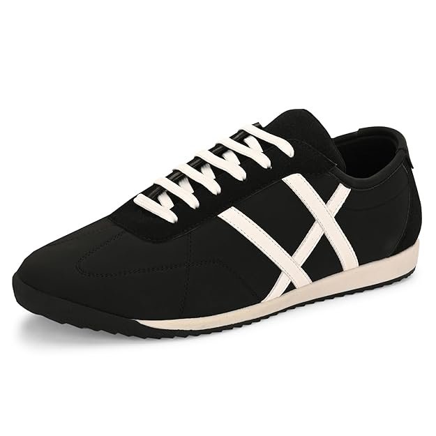Cruiser Mens Sneakers | Casual Shoes | Experience Comfort & Style with Soft Cushioned Insole | Trendy Lace-Up Design Sneaker (2579)