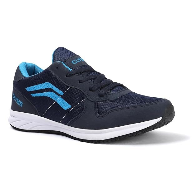 CLYMB Men's Saga-1 Mesh Lace's Up Walking/Outdoor/Gym & Traning/Running Sports Shoes