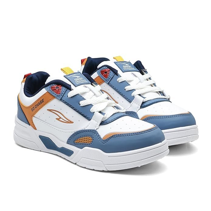 ASIAN Tango-01 Men’s Sneakers | Stylish Synthetic Upper, Air-Cooled Cushion Comfort, Durable PVC Sole | Daily Use Shoes for Office & Travel