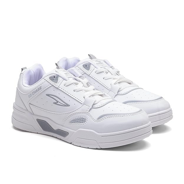 ASIAN Tango-01 Men’s Sneakers | Stylish Synthetic Upper, Air-Cooled Cushion Comfort, Durable PVC Sole | Daily Use Shoes for Office & Travel