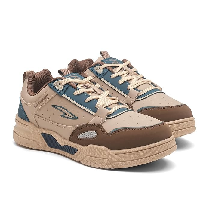 ASIAN Tango-01 Men’s Sneakers | Stylish Synthetic Upper, Air-Cooled Cushion Comfort, Durable PVC Sole | Daily Use Shoes for Office & Travel