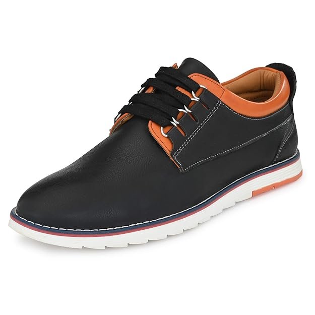 Centrino Formal Shoes for Men | Shoes for Man Stylish | Lace-Up Derby with Cushioned Insole | Lightweight Comfortable Office Leather Shoes | Mens Formal Shoes for Business Wear & Daily Professional Use (3323)