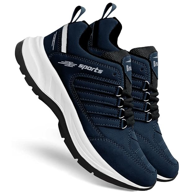 BRUTON EVA Lite Sport Shoes Running Shoes for Men- Grey