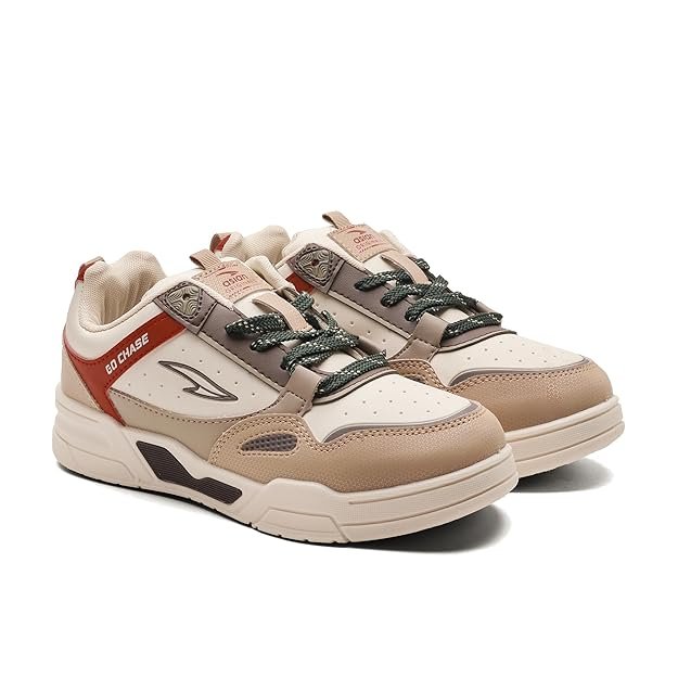 ASIAN Tango-01 Men’s Sneakers | Stylish Synthetic Upper, Air-Cooled Cushion Comfort, Durable PVC Sole | Daily Use Shoes for Office & Travel