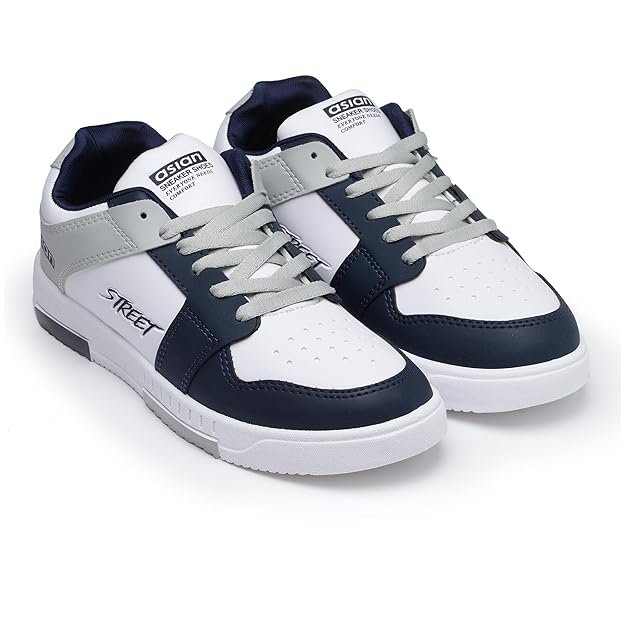 ASIAN Men's TARZAN-04 Casual Sneaker Shoes with Synthetic Upper Lightweight Comfortable Mid Top Sneaker Shoes for Men's & Boy's