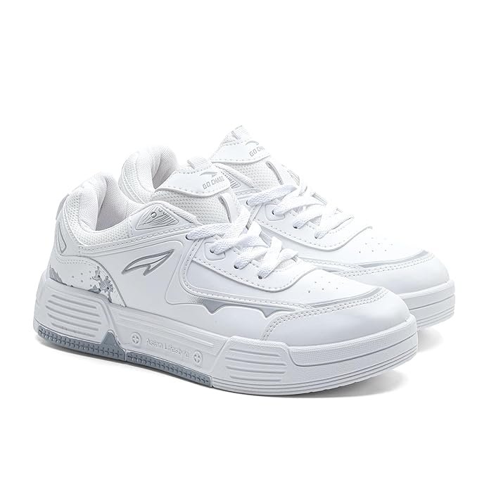 ASIAN Lifestyle-02 Men’s Stylish Sneakers | Comfortable Sporty Sneakers with PU Upper & Cushioned Insole | Ideal for Gym, Walk, Travel, & Casual Wear