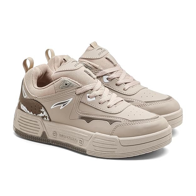 ASIAN Lifestyle-02 Men’s Stylish Sneakers | Comfortable Sporty Sneakers with PU Upper & Cushioned Insole | Ideal for Gym, Walk, Travel, & Casual Wear