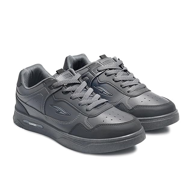 ASIAN Boston-01 Stylish Casual Sneakers for Men & Boys | Cushioned Comfort, Trendy Design, Lace-Up Sneakers