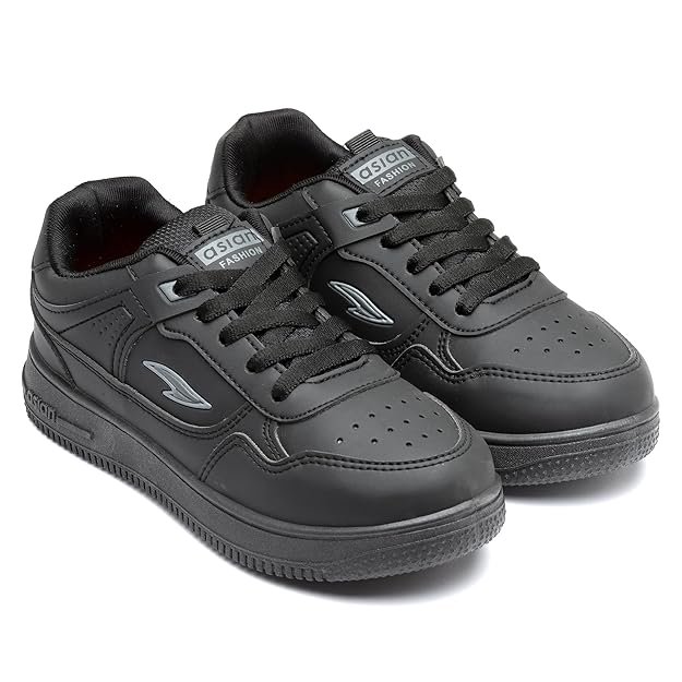 ASIAN Boston-01 Stylish Casual Sneakers for Men & Boys | Cushioned Comfort, Trendy Design, Lace-Up Sneakers