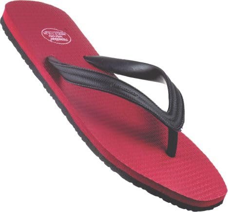 Classic Hawai Chappals in Red White & Maroon