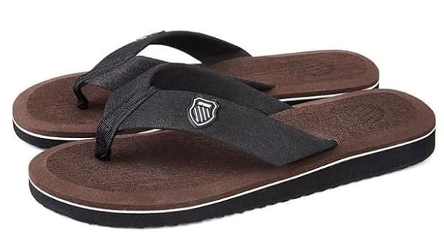 DRUNKEN Navy Blue Unisex Hawai Slippers ? Size 10