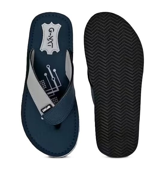 Printed Style Slip-On Flip Flops for Men