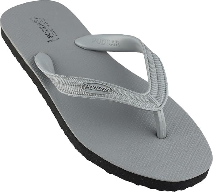Poddar Water-Resistant Daily Rubber Slippers