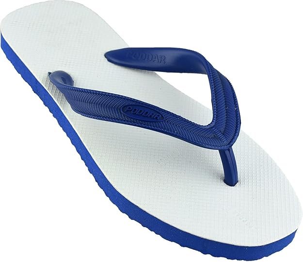 Poddar Lightweight Rubber Flip Flops for Men