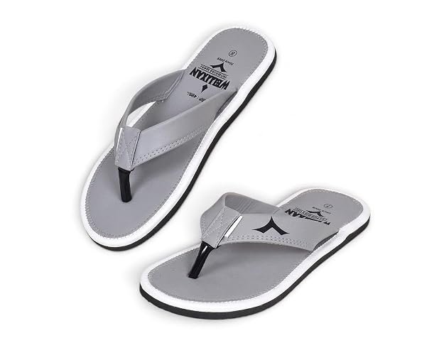 Wellixan Cushioned Thong Slippers with EVA Sole