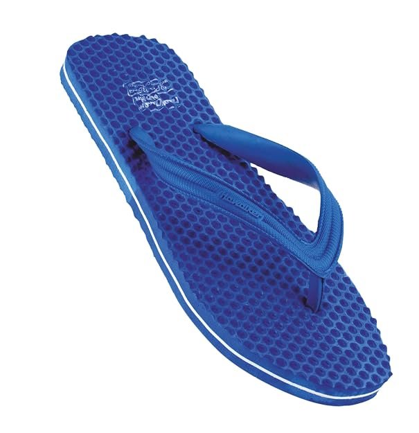 Natural Rubber Acupressure Flip Flops for Men