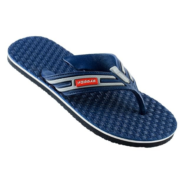 Poddar Lightweight Anti-Slip Rubber Slippers