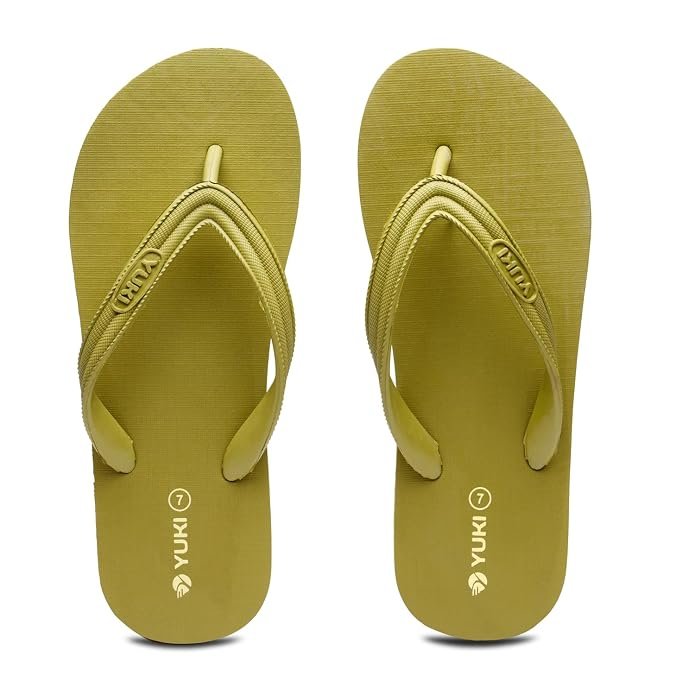 YUKI Lightweight Rubber Thong Flip Flops